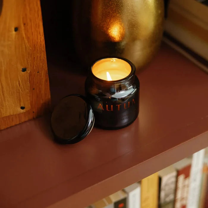 Chroma Autumnus Candle - Flaming Pumpkin
