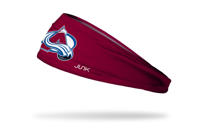 Colorado Avalanche: Logo Maroon Big Bang Lite Headband - View 1