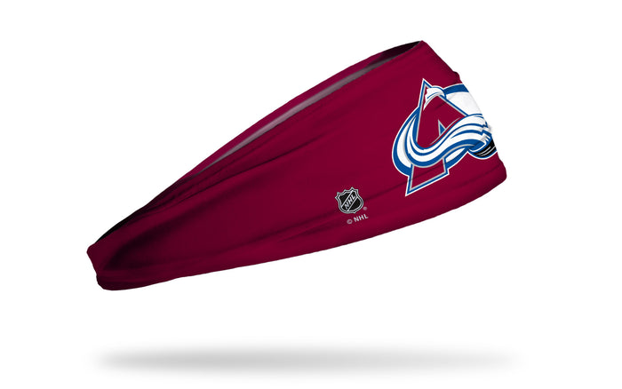 Colorado Avalanche: Logo Maroon Big Bang Lite Headband - View 2