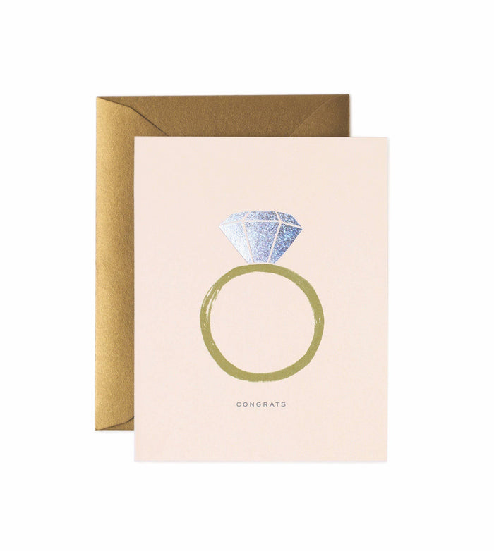 Congrats Engagement Card.