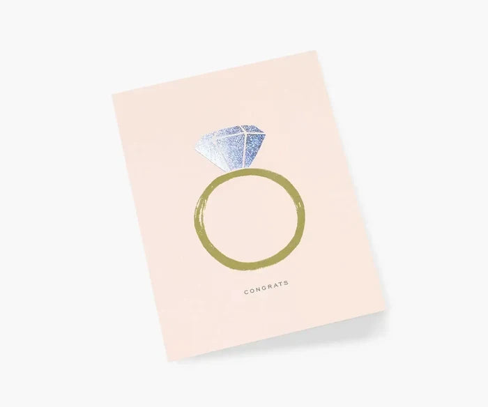 Congrats Engagement Card.