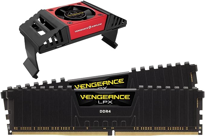 Corsair CMK16GX4M2K4600C19 VENGEANCE LPX 16GB (2x8GB) DDR4 4600 (PC4-36800) C19 PC Memory Black