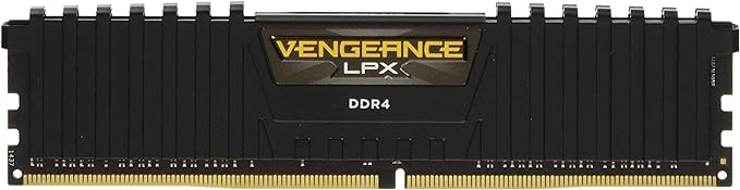 Corsair Vengeance LPX 4GB 1x4GB DDR4 DRAM 2400MHz C16 Memory Kit Black