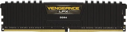 Corsair Vengeance LPX 4GB 1x4GB DDR4 DRAM 2400MHz C16 Memory Kit Black