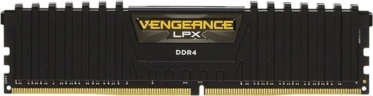 Corsair Vengeance LPX 4GB 1x4GB DDR4 DRAM 2400MHz C16 Memory Kit Black