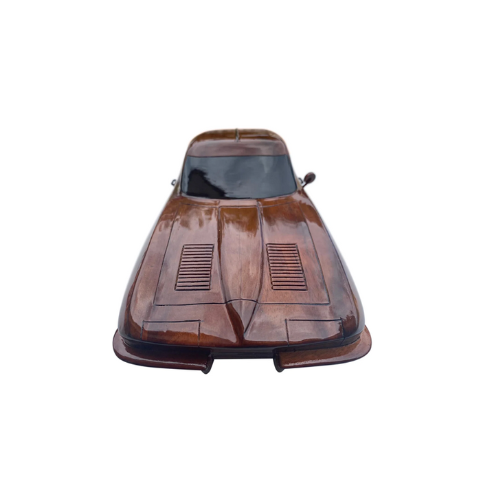 Corvette 1963 Stingray Mahogany Wood Cars & trucks Desktop Model
