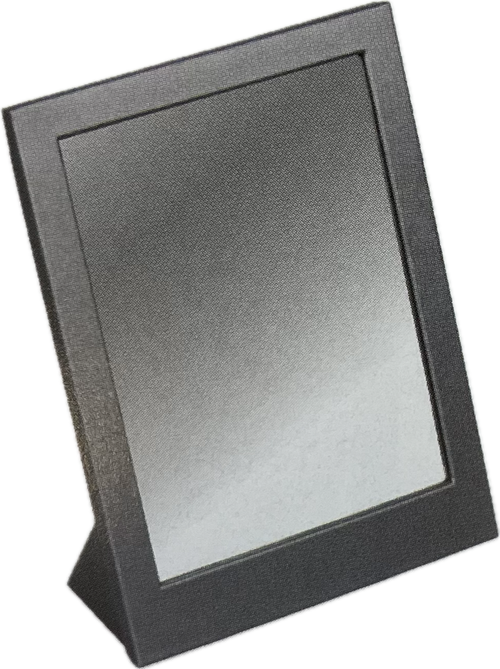 Counter Top Mirror Steel Gray
