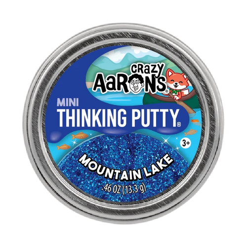 Crazy Aarons Mountain Lake Mini 2 Inch Thinking Putty Tin - Owl & Goose Gifts