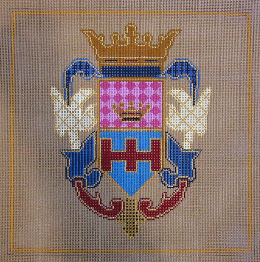 Needlepoint Crest Canvas