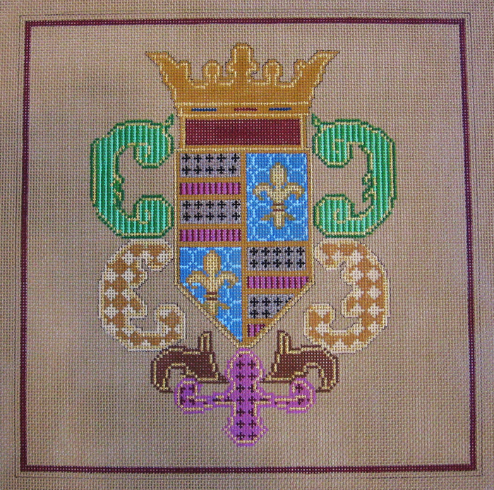 Needlepoint Crest Canvas