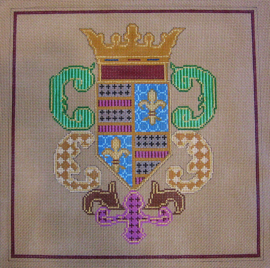 Needlepoint Crest Canvas