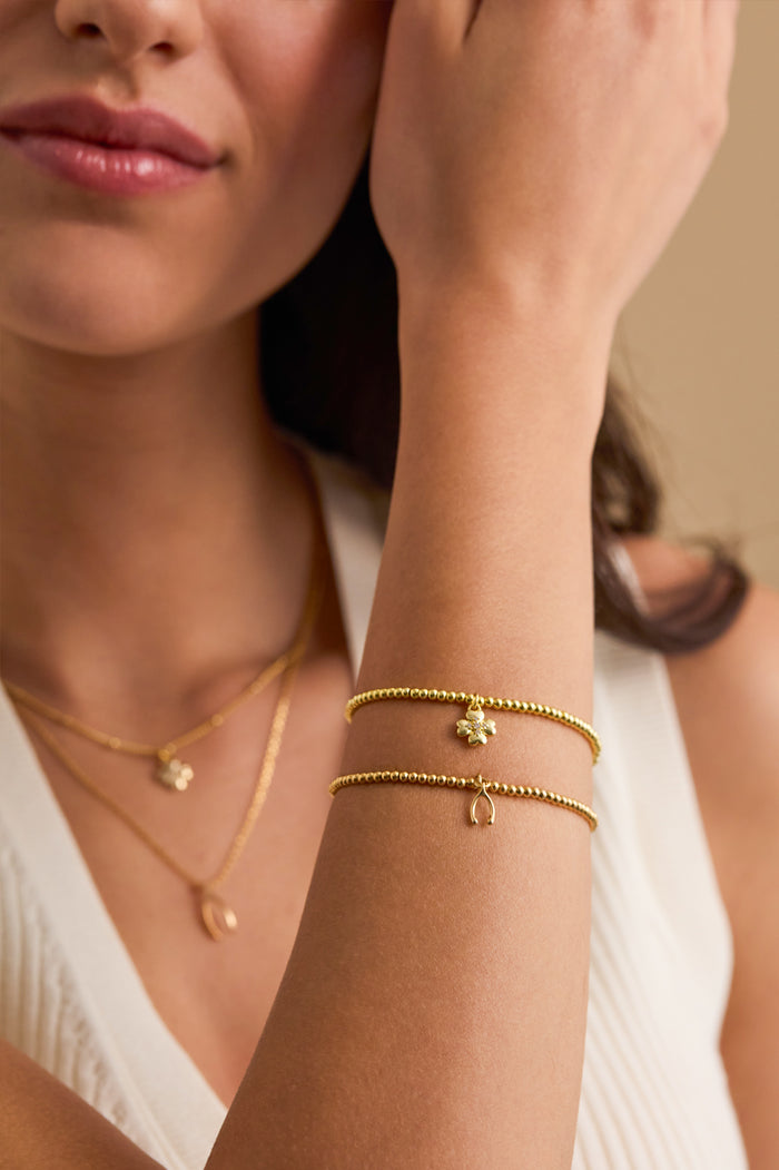 CZ Four-Leaf Clover Sienna Bracelet