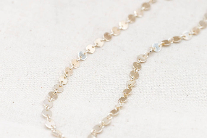 Dainty Disc Necklace