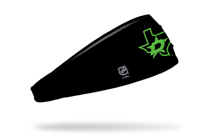 Dallas Stars: State Logo Black Big Bang Lite Headband - View 2
