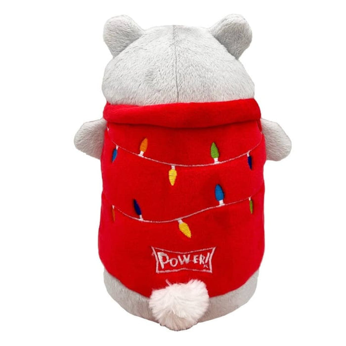Huxley & Kent Dog Toys Deck The Bear Christmas Holiday Plush Squeaky Dog Toy- 2 Sizes