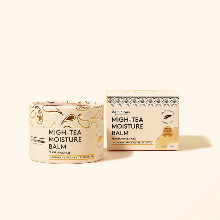 Delhicious Migh-Tea Moisture Multipurpose Balm - Fragrance Free 140g