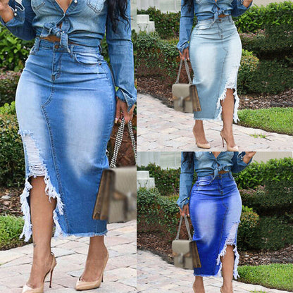 Denim Skirt
