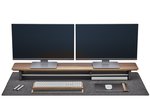 Desk Pad (Wool / Dark Grey / Extra Large)
