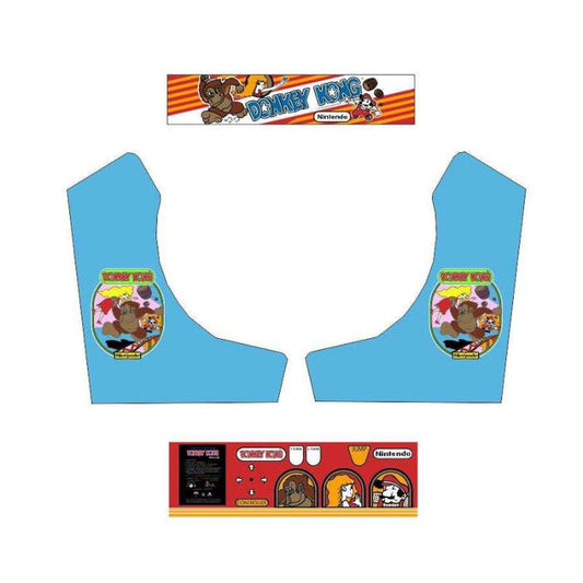 Donkey Kong Bartop Decal Kit - Escape Pod Online