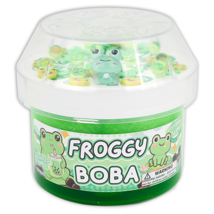 Dope Slimes 8 oz Froggy Boba Slime