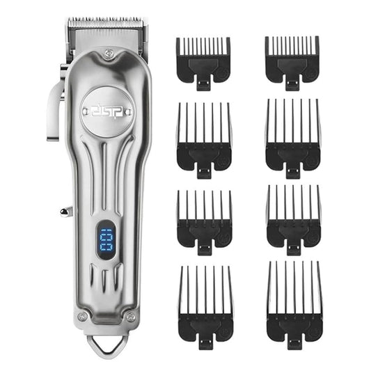 DSP 91475 Metal Edition Silver FX Professional Hair Clipper Trimmer For Men