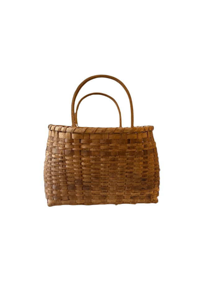Dual Handle Purse Basket.