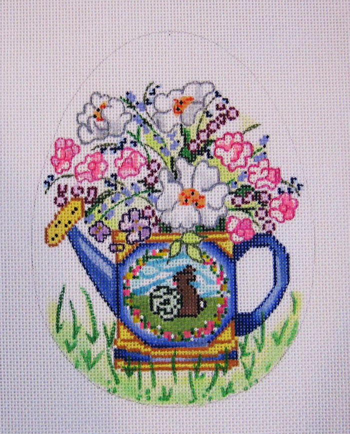 Needlepoint Easter Egg Canvas