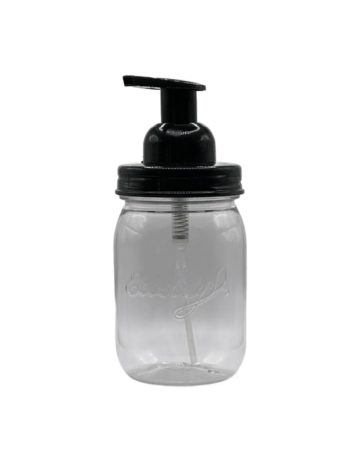 Ecoslay Mason Jar and Foam Top