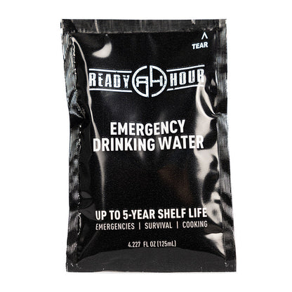 Emergency Water Pouch Case Pack (64 pouches) by Ready Hour