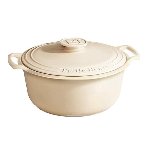Emile Henry Sublime Stewpot: Creme