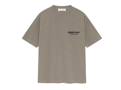 Essentials Jersey Crewneck T-Shirt Heather Gray (FW24)