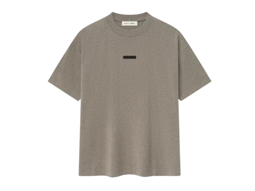 Essentials SS Tee Heather Grey (SS24)