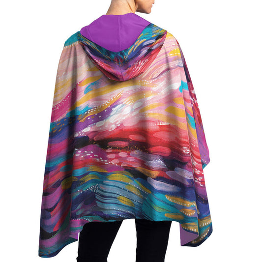 Ettavee "Brush Strokes 90" Rain Cape