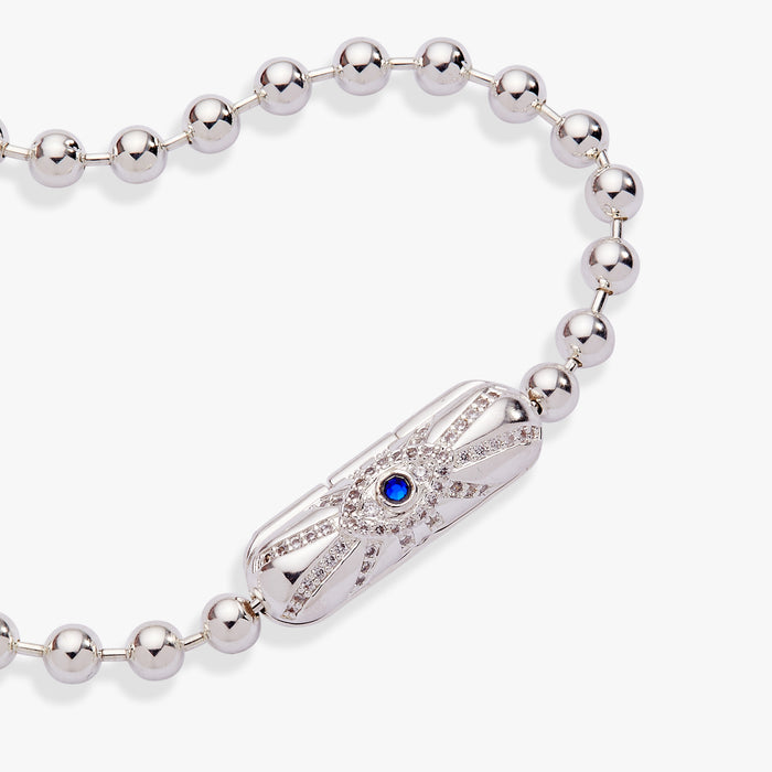 Evil Eye Barrel Closure Bracelet