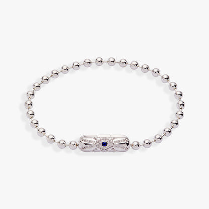 Evil Eye Barrel Closure Bracelet
