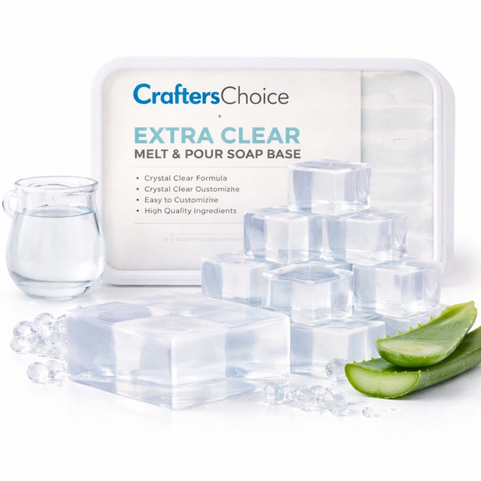 Extra Clear Melt & Pour Soap Base  - CC