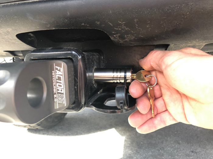 Factor 55 Locking Hitch Pin for 2-2.5" Hitch Receivers