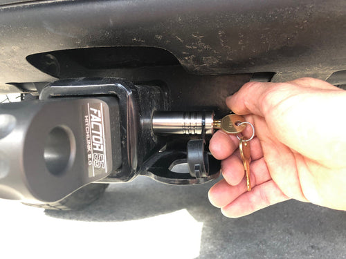 Factor 55 Locking Hitch Pin for 2-2.5" Hitch Receivers