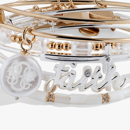 Faith Bracelets Set of 5