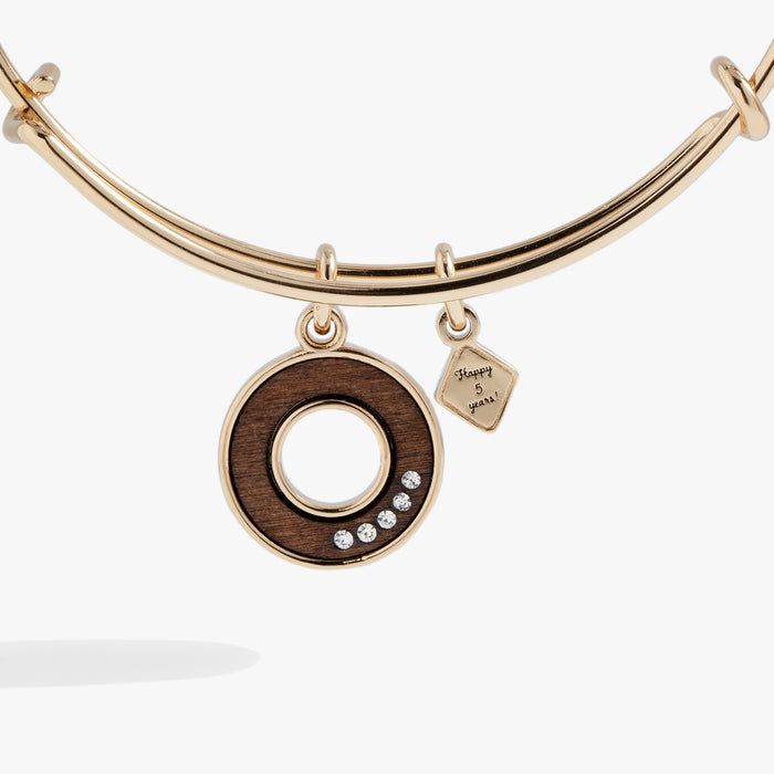 Five-Year Anniversary Bangle