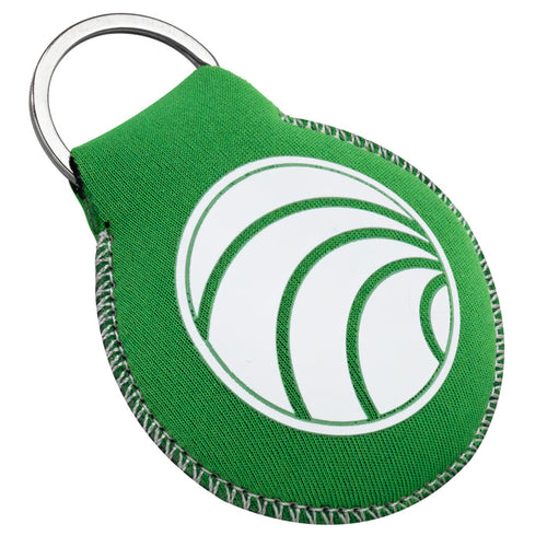 Floating Neoprene Keychain, Green - FO4495-G - Five Oceans