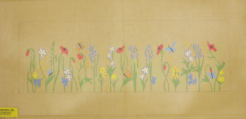 Needlepoint Floral Canvas