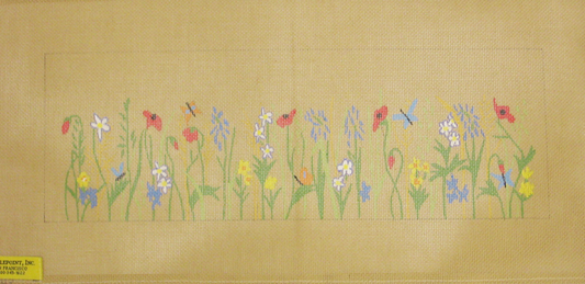 Needlepoint Floral Canvas