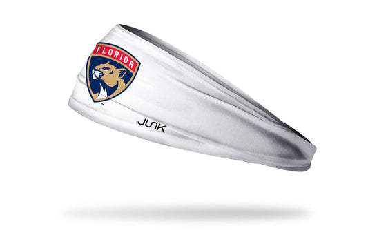 Florida Panthers: Logo White Big Bang Lite Headband - View 1