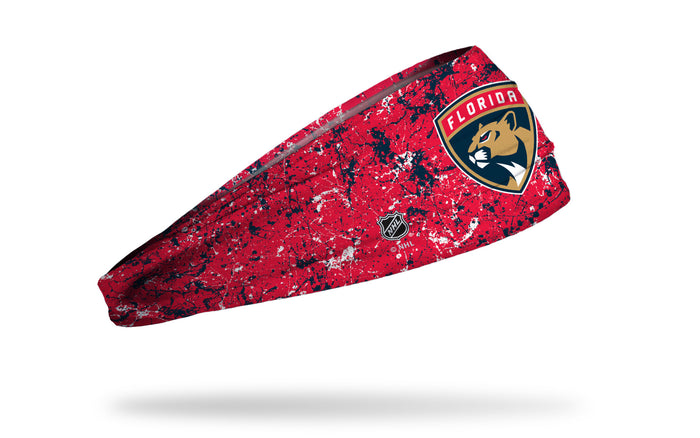 Florida Panthers: Splatter Big Bang Lite Headband - View 2