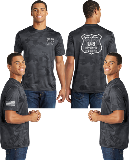 Florida West Coast - US Spyder Ryder Reflective Tee - Camo Poly