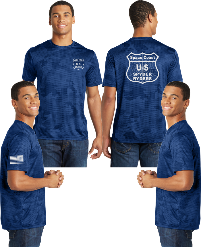Florida West Coast - US Spyder Ryder Reflective Tee - Camo Poly
