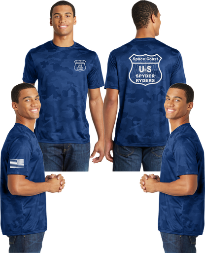 Florida West Coast - US Spyder Ryder Reflective Tee - Camo Poly