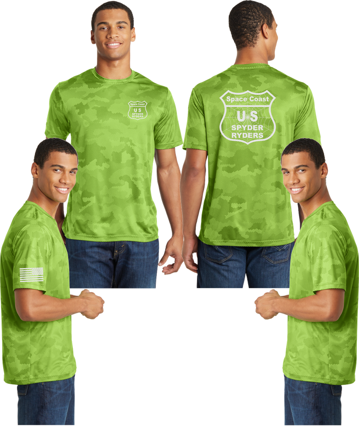 Florida West Coast - US Spyder Ryder Reflective Tee - Camo Poly
