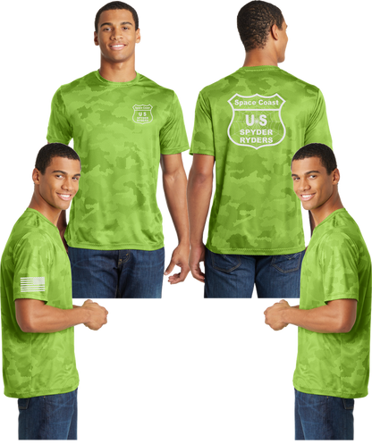 Florida West Coast - US Spyder Ryder Reflective Tee - Camo Poly